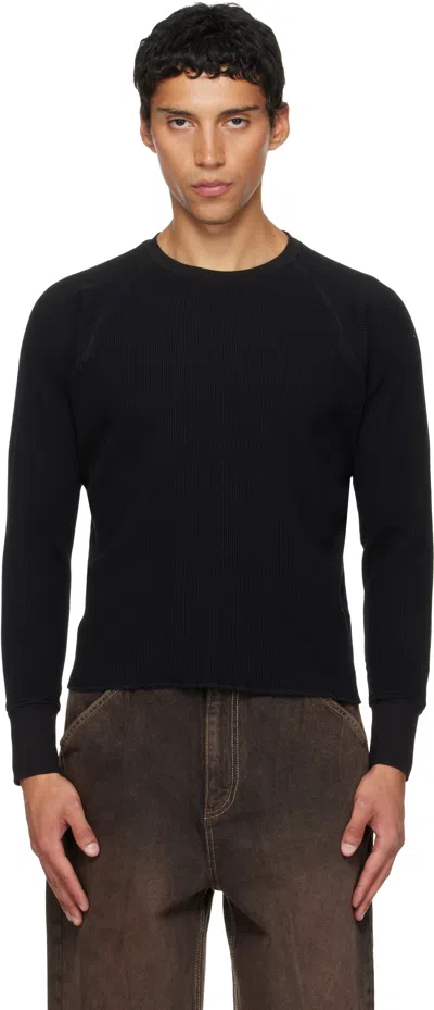 Carter Young Black Western Thermal T-shirt