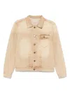 Carter Young David Jacket In Neutral