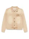 Carter Young David Jacket In Neutral