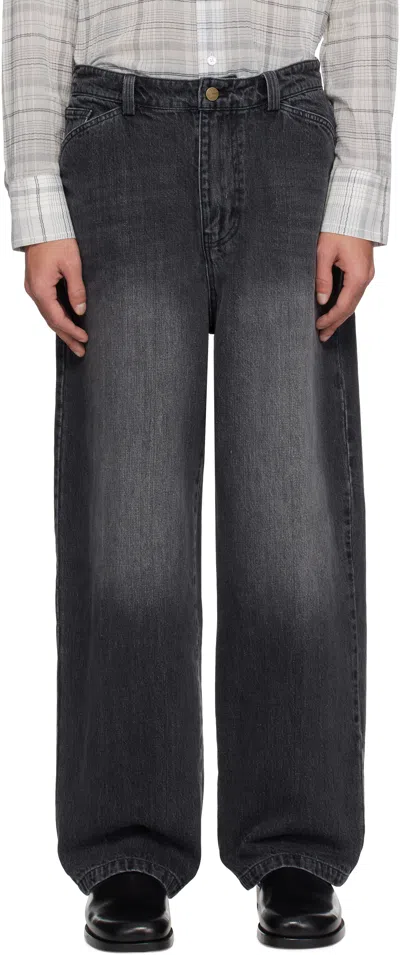 Carter Young Gray Big Ben Jeans In Calum Wash