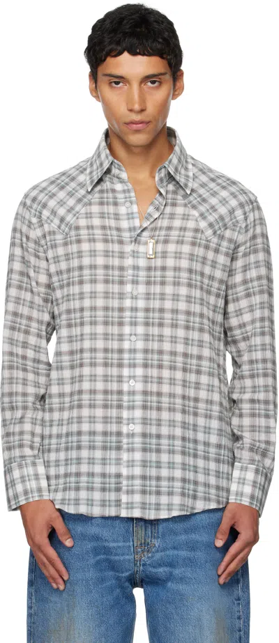 Carter Young Green Western Business Shirt