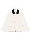Carter Young Newman Chore Jacket In White