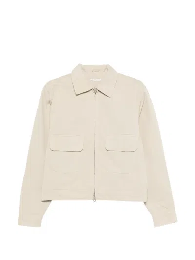 Carter Young Pocket Zip Jacket In Neutral