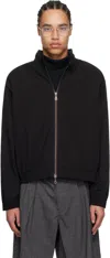 Carter Young Ssense Exclusive Black Western Harrington Jacket In Black