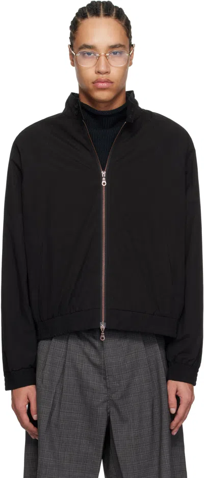 Carter Young Ssense Exclusive Black Western Harrington Jacket
