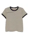 Carter Young Striped T-shirt In Neutrals