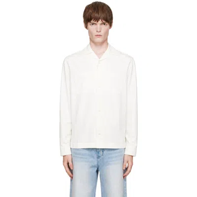 Carter Young ホワイト Luis Pyjama シャツ In Bone