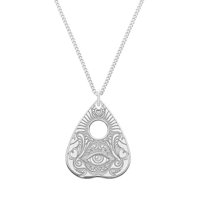 Cartergore Women's Large Sterling Silver All Seeing Eye Planchette