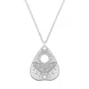 Cartergore Women's Medium Sterling Silver Moth Planchette In Silver