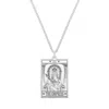 Cartergore Women's Small Sterling Silver “the Empress” Tarot Card Necklace In Silver