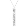 Cartergore Women's Sterling Silver “breathe” Word Necklace In Silver
