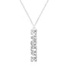 Cartergore Women's Sterling Silver “evolve” Word Necklace In Silver