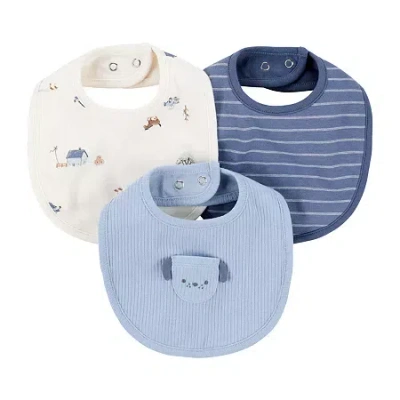 CARTER'S 3 PACK BIB