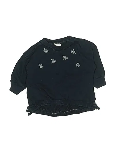 Pre-owned Carter's Babies' 3/4 Sleeve T-shirt In Blue