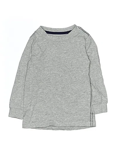 Pre-owned Carter's Kids' 3/4 Sleeve T-shirt In Gray