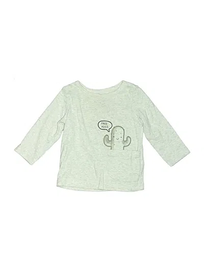 Pre-owned Carter's Babies' 3/4 Sleeve T-shirt In Green