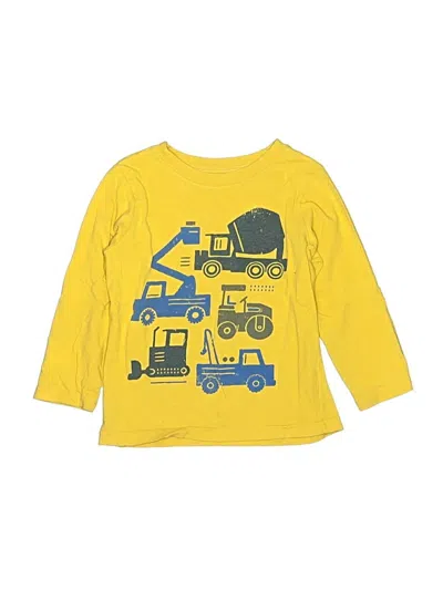 Pre-owned Carter's Kids' 3/4 Sleeve T-shirt In Yellow