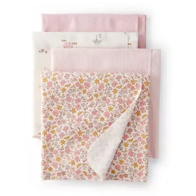 Carter's Babies' 4 Pack Receiving Blanket In Multi