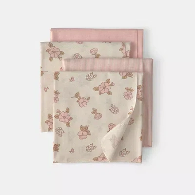 Carter's Babies' 4-pc. Receiving Blanket In Pink