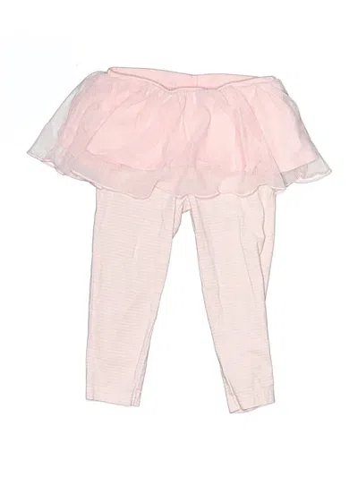 Pre-owned Carter's Kids' Active Pants In Pink
