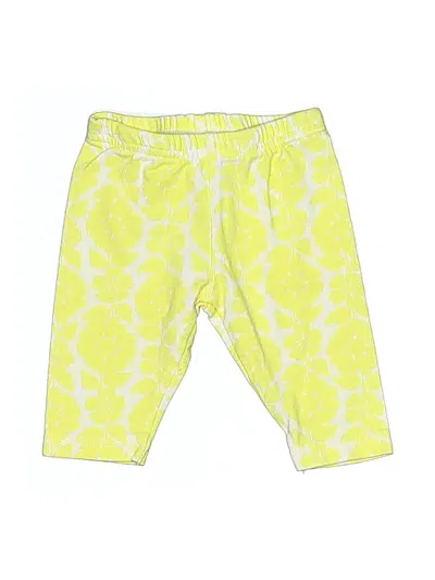 Pre-owned Carter's Babies' Active Pants In Yellow