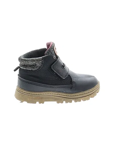 Pre-owned Carter's Kids' Ankle Boots In Black