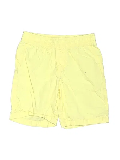 Pre-owned Carter's Kids' Athletic Shorts In Yellow