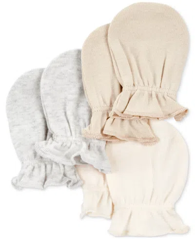 Carter's Baby 3-pk. Mitts In Multi