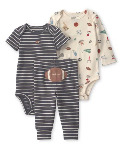 Carter's Baby Boys 3-pc. Pant Set In Black