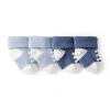 Carter's Baby Boys 2 Pair Baby Booties In Blue