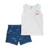 Carter's Baby Boys 2-pc. Short Set In Multi