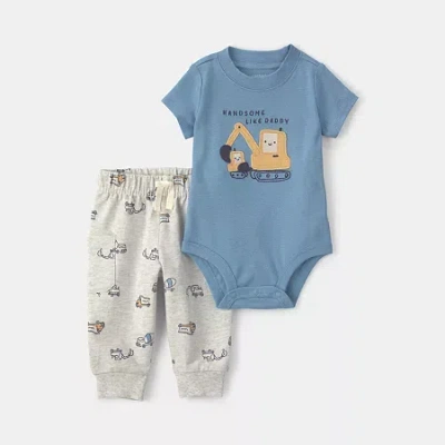 Carter's Baby Boys 2-pc. Pant Set In Multi