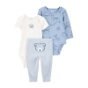 Carter's Baby Boys 3-pc. Pant Set In Multi