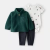 Carter's Baby Boys 3-pc. Pant Set In Green