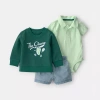Carter's Baby Boys 3-pc. Short Set In Multi