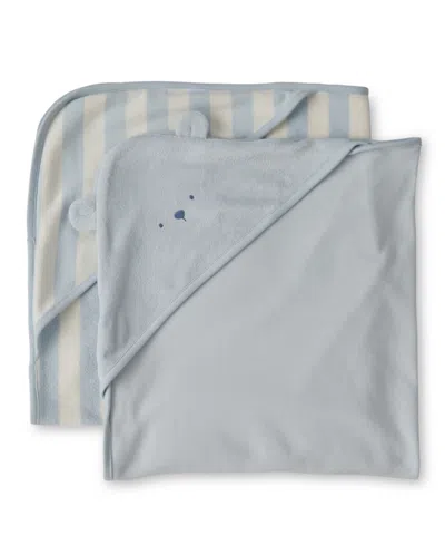 Carter's Baby Boys' Bear Terry Towels, 2-pack In Multi