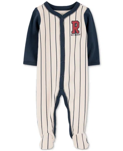 Carter's Baby Boys Cotton Baseball Rookie Sleep & Play Pajamas