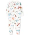 Carter's Baby Boys Cotton Dinosaur Sleep & Play Pajamas