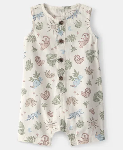 Carter's Baby Boys' Desert Sleeveless Romper In Multi