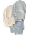 Carter's Baby Boys' Mitts, 3-pack In Metallic