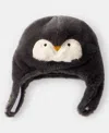 Carter's Baby Boys Or Baby Girls X-mas Penguin Crochet Hat In Brown