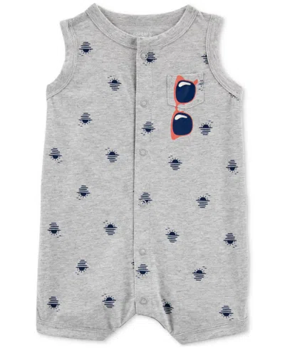 Carter's Baby Boys Printed Sunglasses One-piece Romper