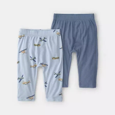 Carter's Baby Boys Pull-on Pant In Blue