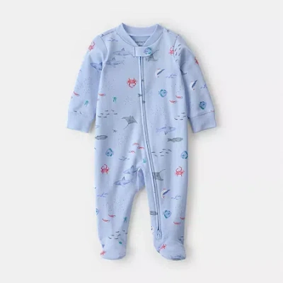 Carter's Baby Boys Sleep And Play In Blue