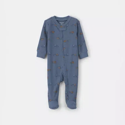 Carter's Baby Boys Sleep And Play In Gray