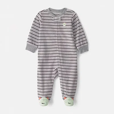 Carter's Baby Boys Sleep And Play In Gray