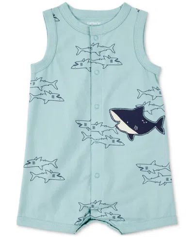Carter's Baby Boys Snap-up Cotton Romper