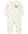 Carter's Baby Boys Tiger 2-way-zipper Cotton Sleep And Play Footed Coverall