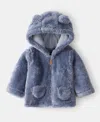 Carter's Baby Boys Or Baby Girls Zip Up Long Sleeve Sweater In Blue