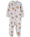 Carter's Baby Cotton Milk & Cookies Sleep & Play Pajamas